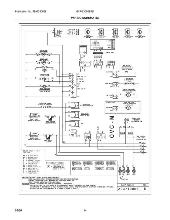 Diagram for GCFG3060BFD