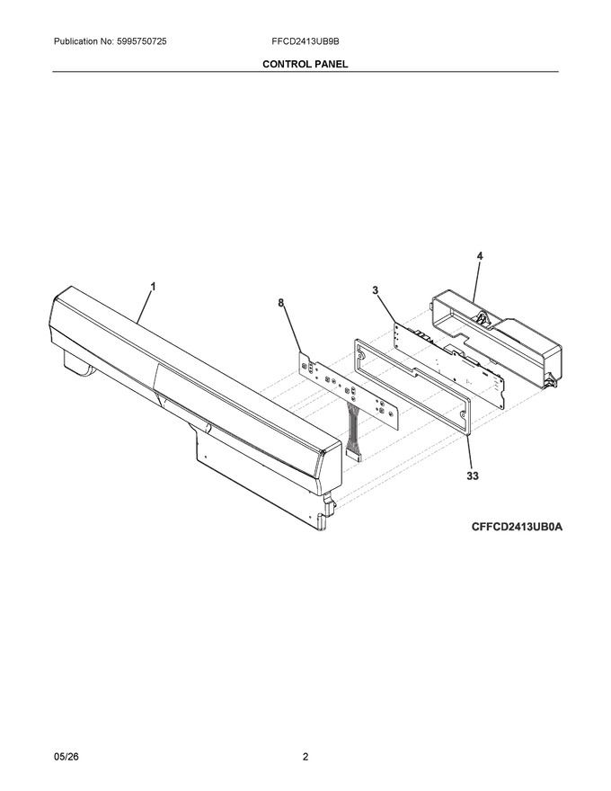 Diagram for FFCD2413UB9B