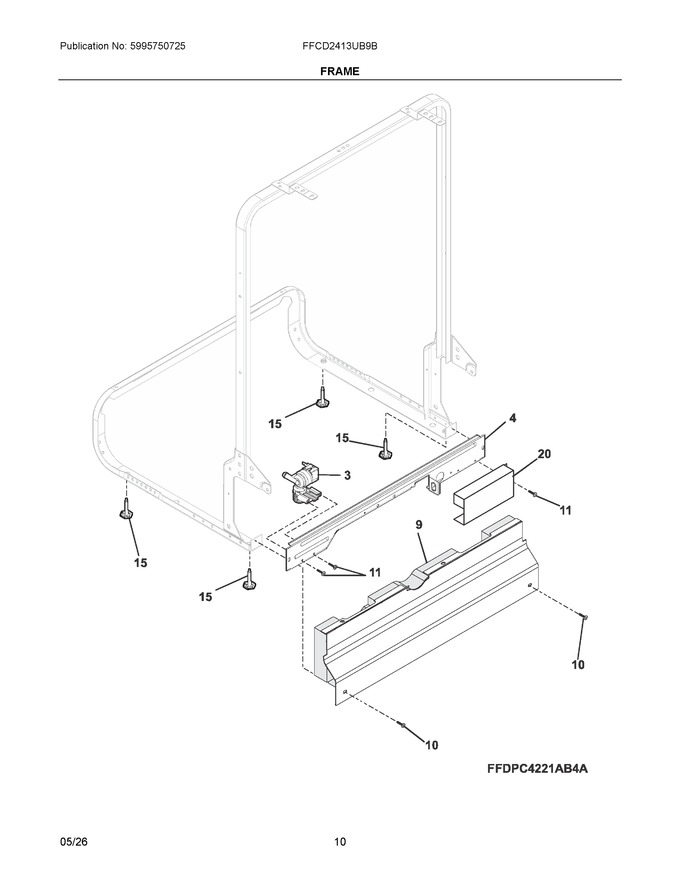 Diagram for FFCD2413UB9B
