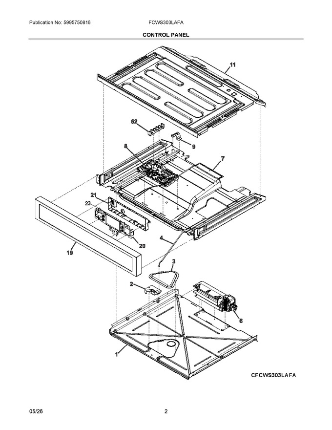 Diagram for FCWS303LAFA