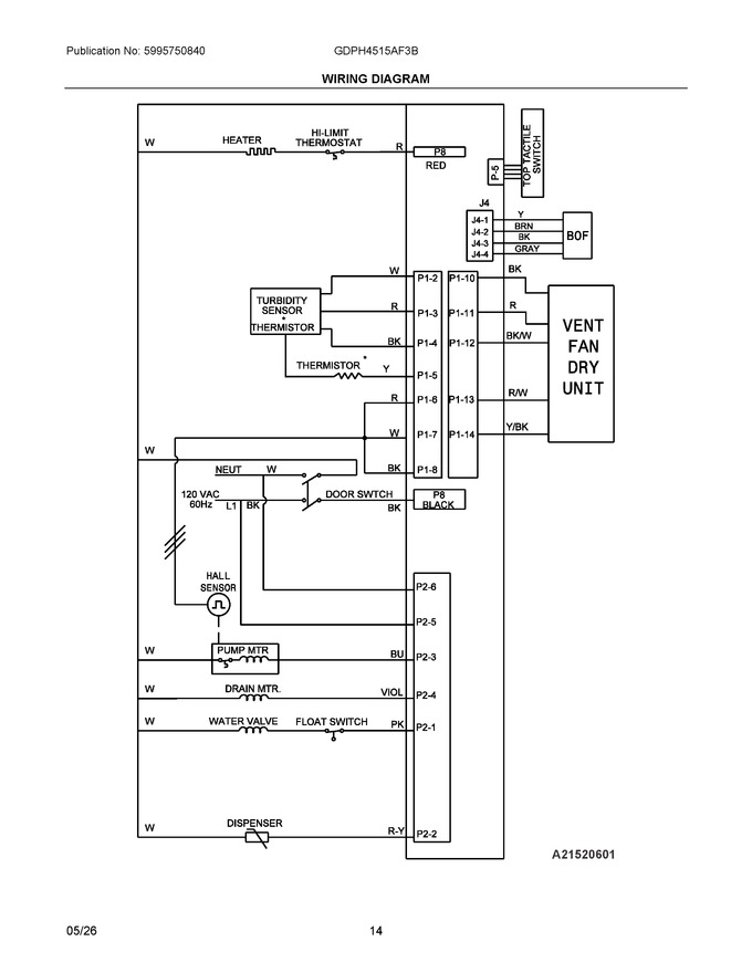 Diagram for GDPH4515AF3B