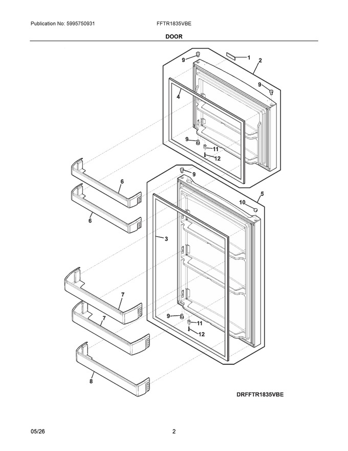 Diagram for FFTR1835VBE