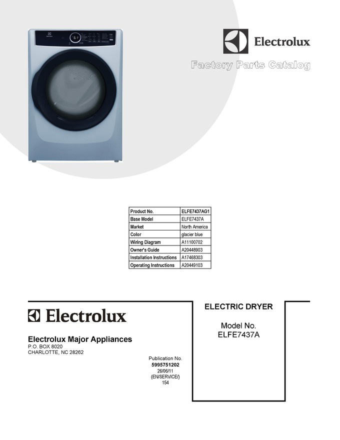 Diagram for ELFE7437AG1