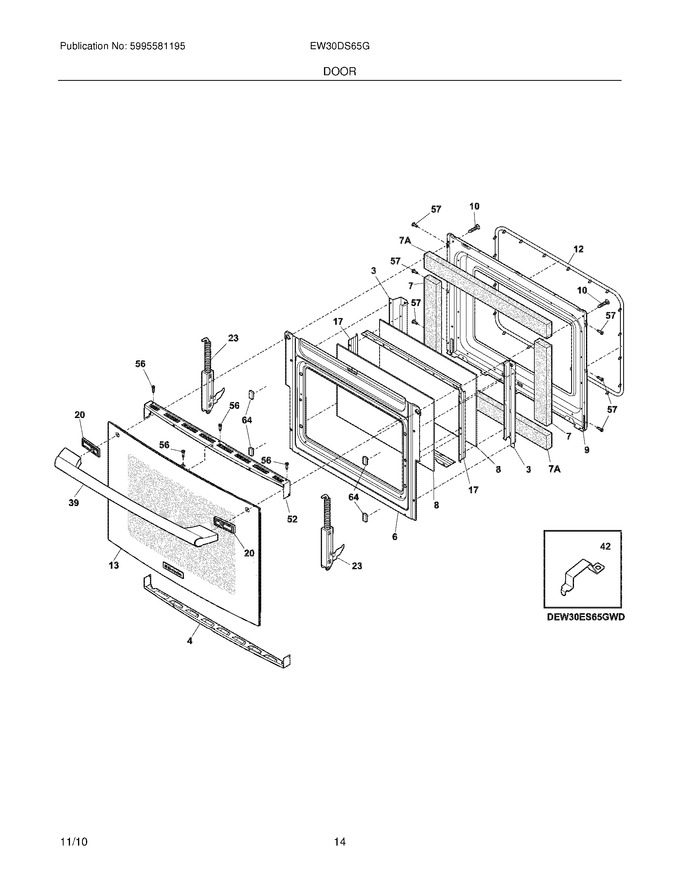 Diagram for EW30DS65GB6