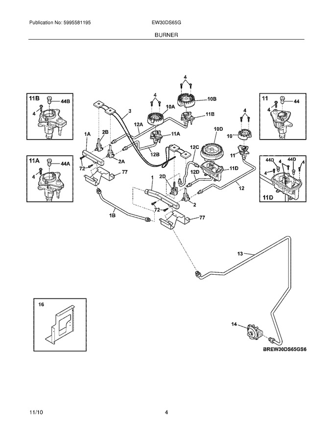 Diagram for EW30DS65GB6
