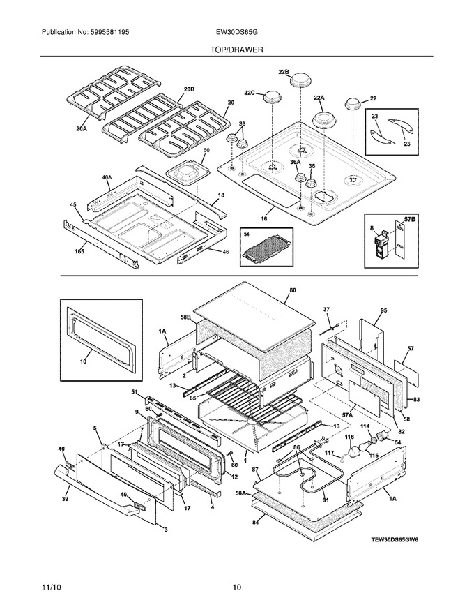 Diagram for EW30DS65GB6