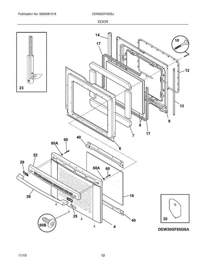 Diagram for CEW30DF6GSJ