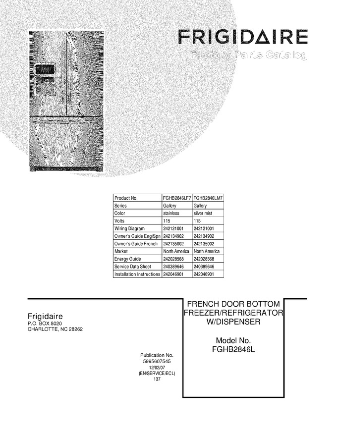 Diagram for FGHB2846LF7