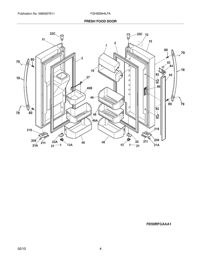 Diagram for FGHB2844LFA