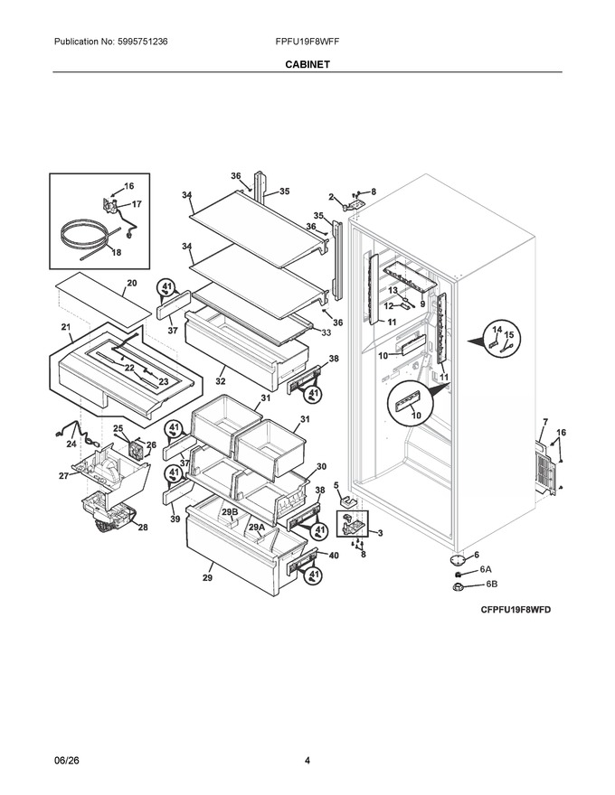 Diagram for FPFU19F8WFF