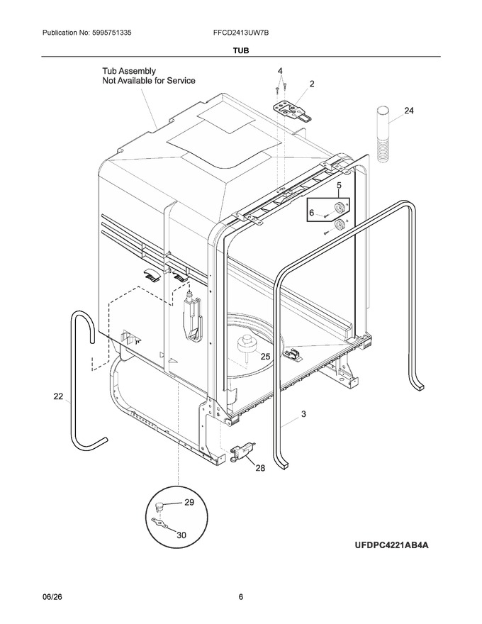 Diagram for FFCD2413UW7B