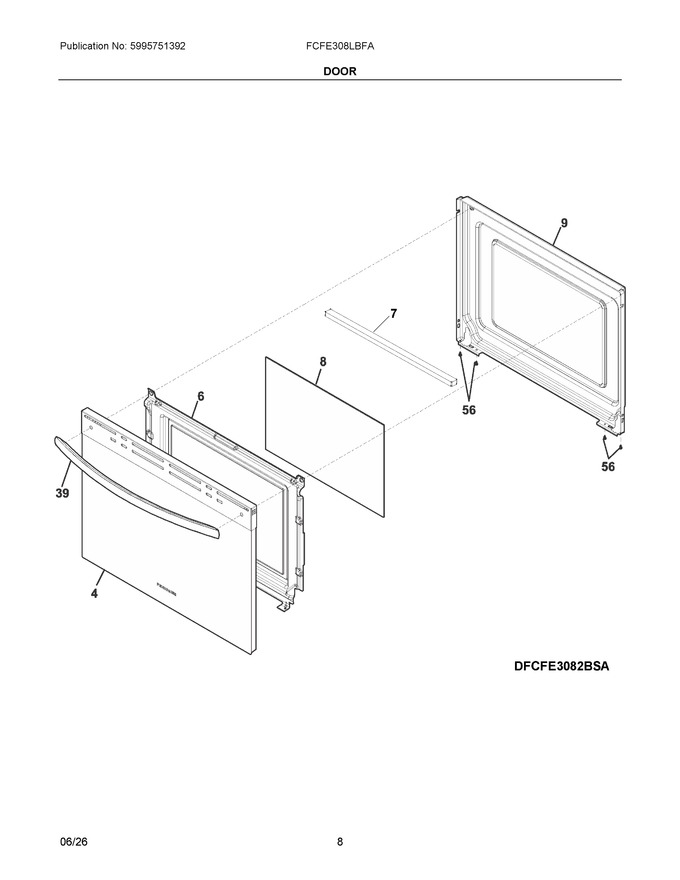 Diagram for FCFE308LBFA