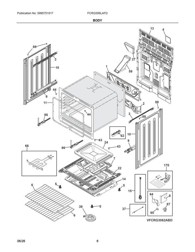 Diagram for FCRG306LAFD