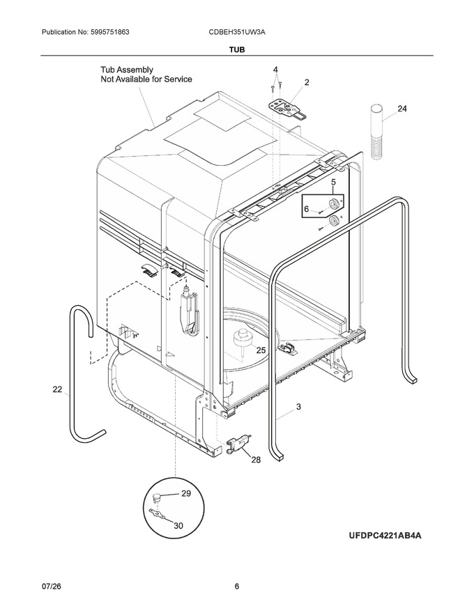 Diagram for CDBEH351UW3A
