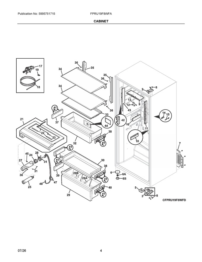 Diagram for FPRU19F8WFA
