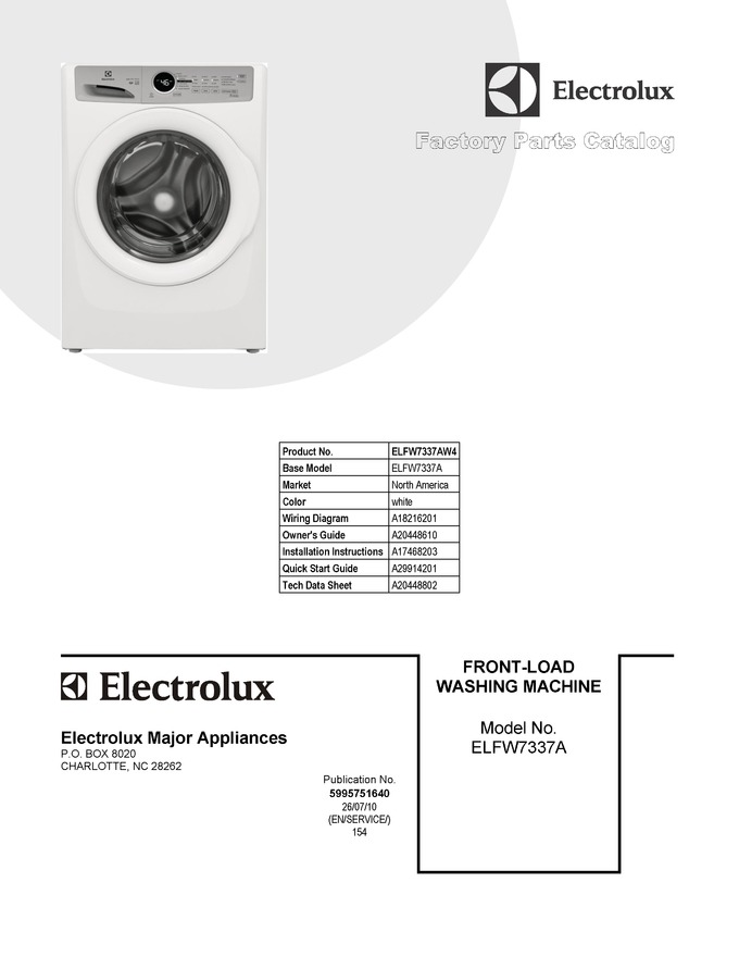 Diagram for ELFW7337AW4