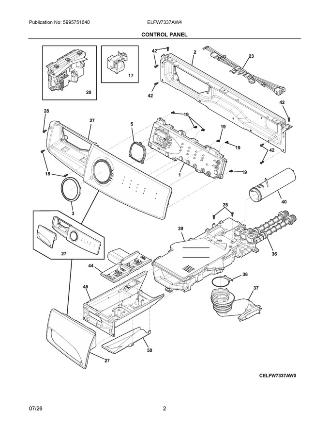 Diagram for ELFW7337AW4