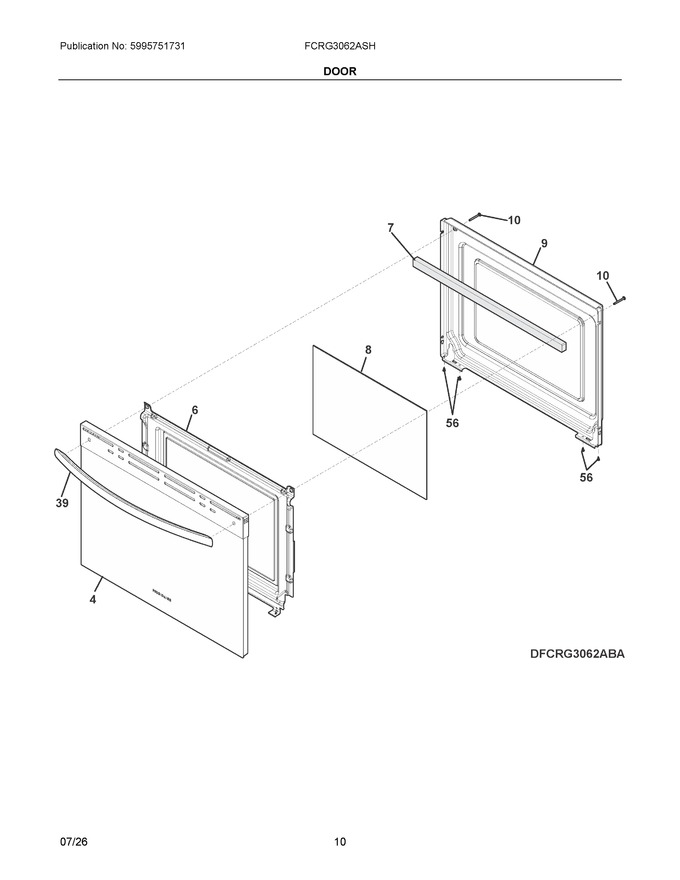 Diagram for FCRG3062ASH