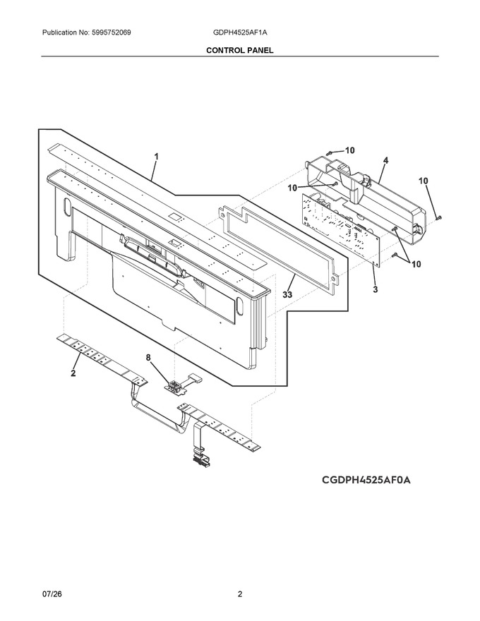 Diagram for GDPH4525AF1A