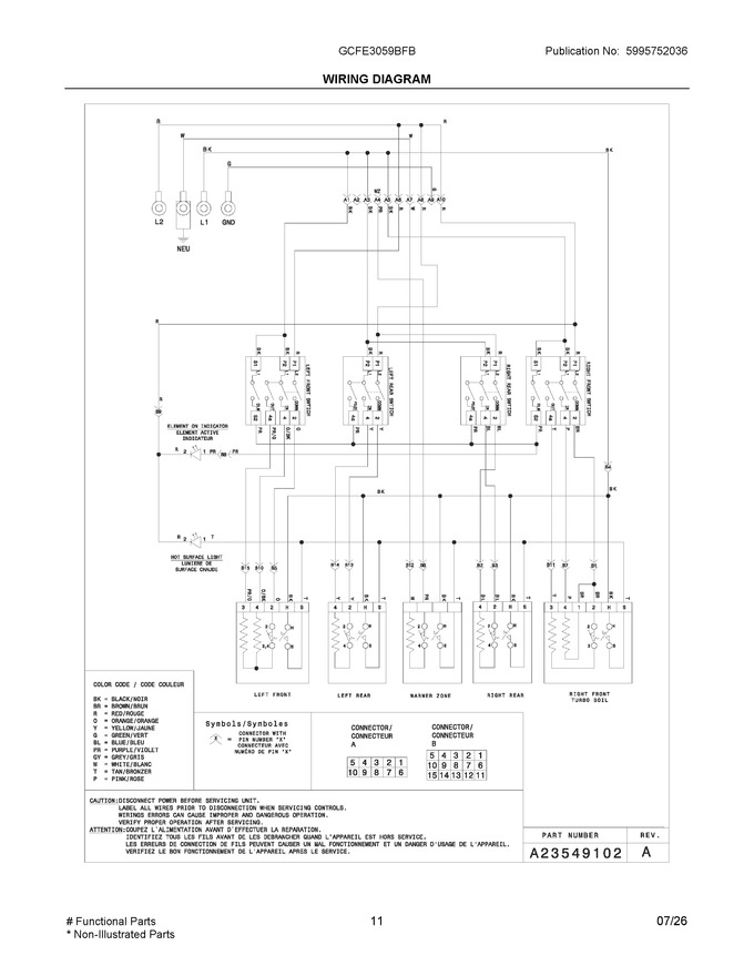 Diagram for GCFE3059BFB