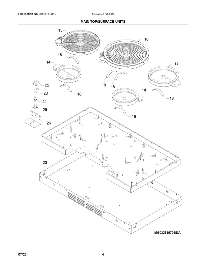 Diagram for GCCE3670BDA