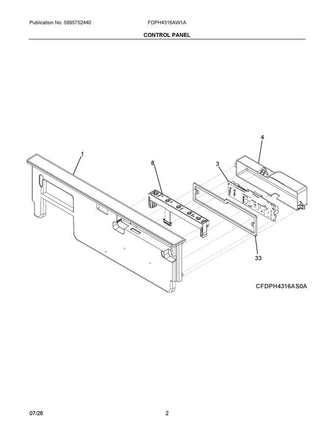 Diagram for FDPH4316AW1A