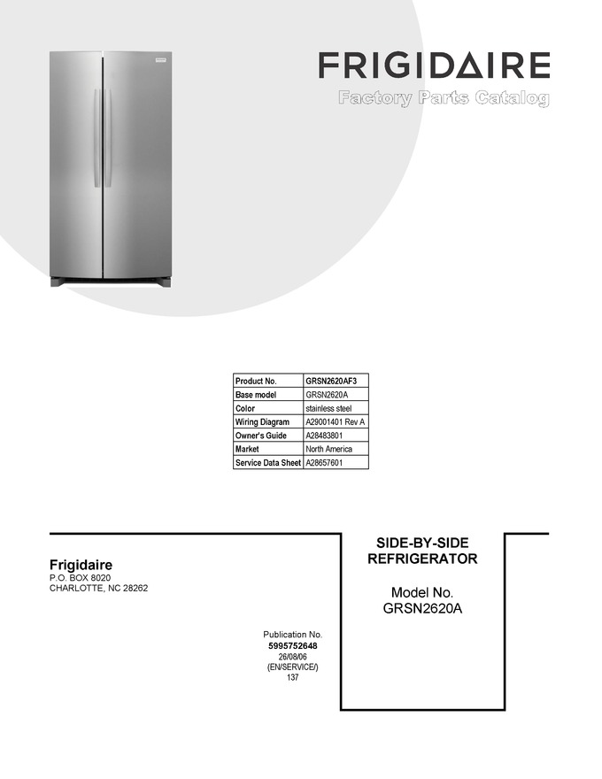 Diagram for GRSN2620AF3