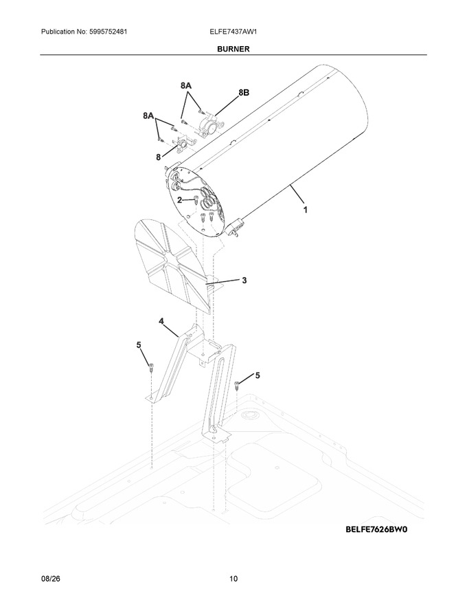 Diagram for ELFE7437AW1