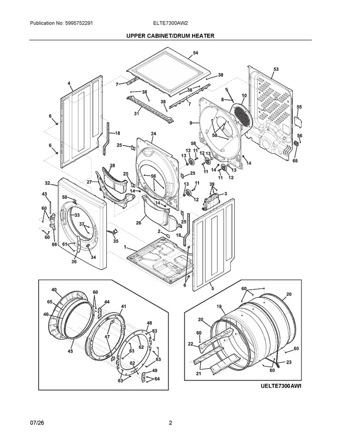 Diagram for ELTE7300AW2