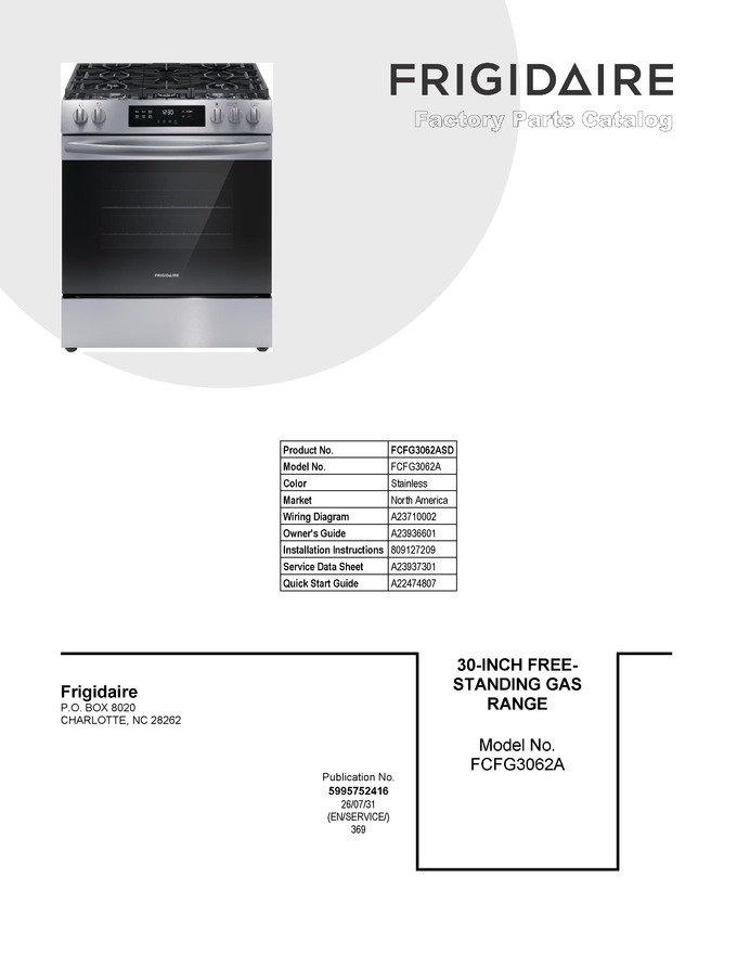 Diagram for FCFG3062ASD
