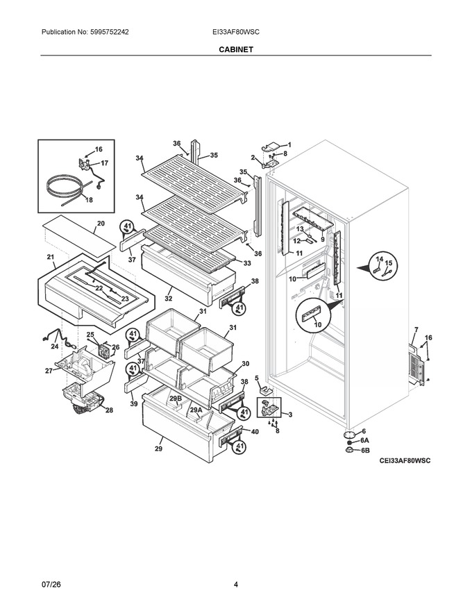 Diagram for EI33AF80WSC