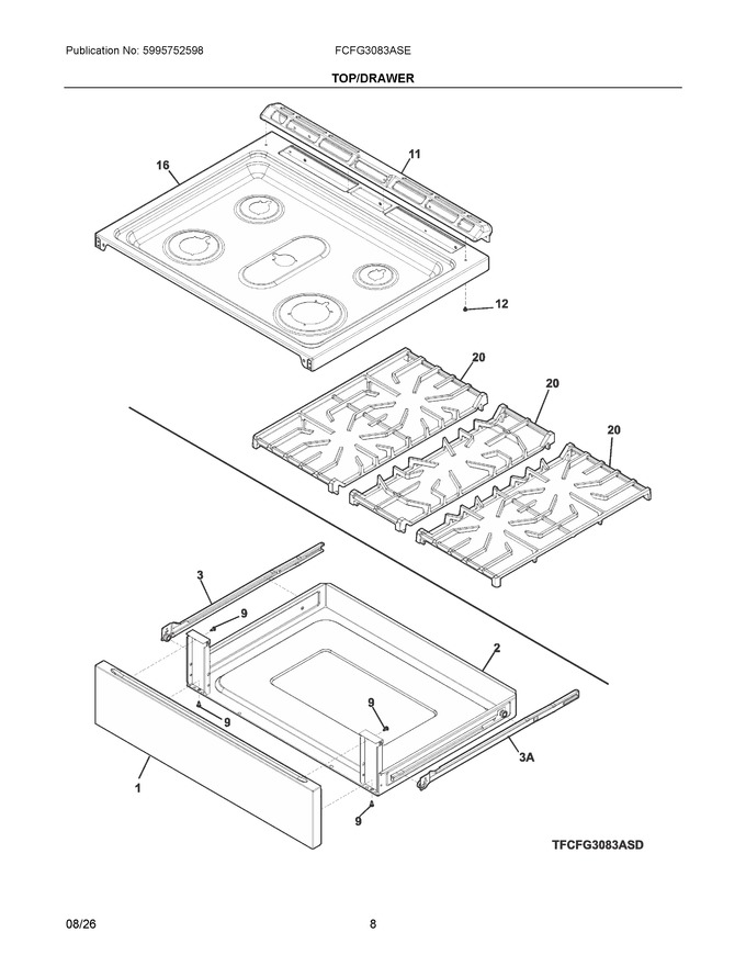 Diagram for FCFG3083ASE