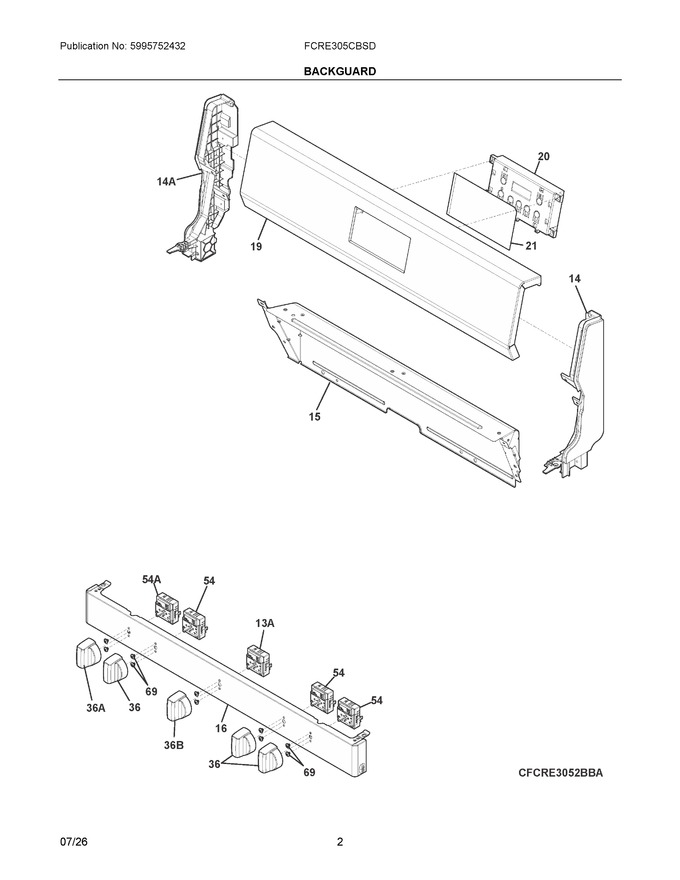 Diagram for FCRE305CBSD