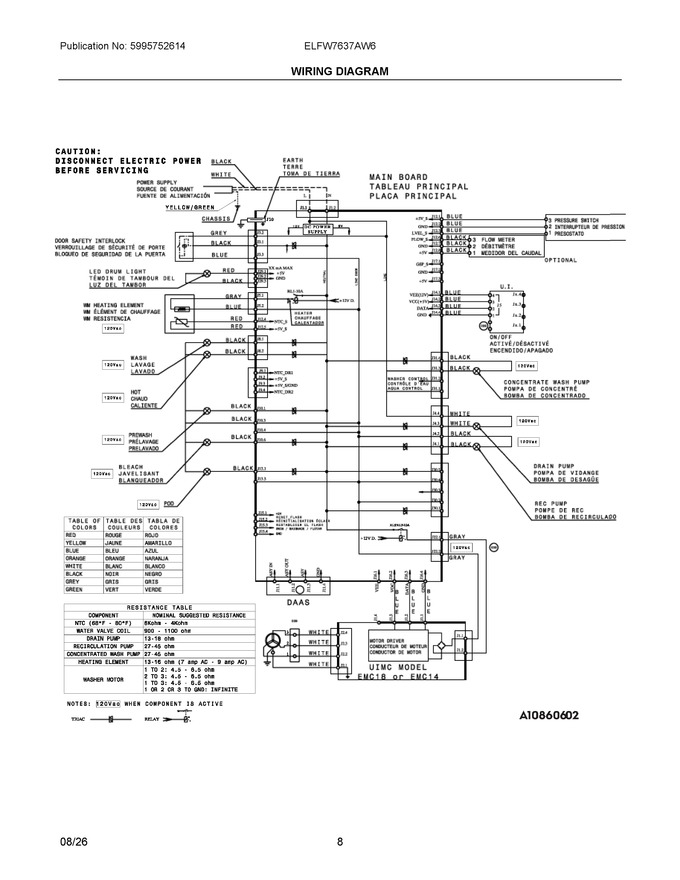 Diagram for ELFW7637AW6