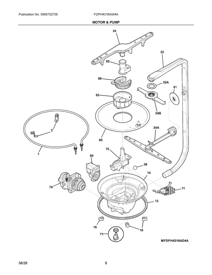 Diagram for FDPH4316AW4A