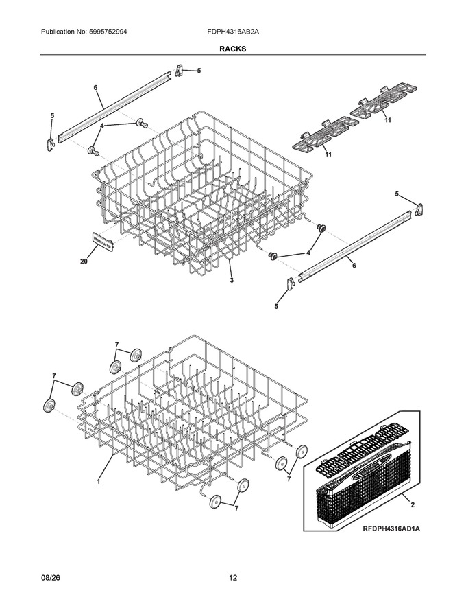 Diagram for FDPH4316AB2A
