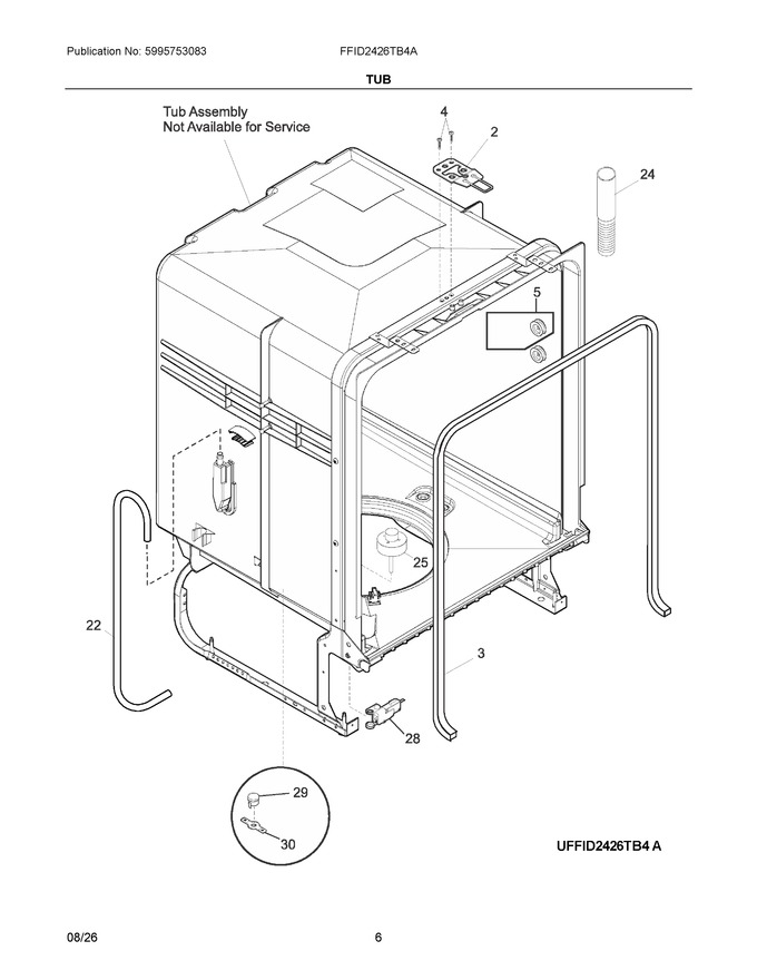 Diagram for FFID2426TB4A