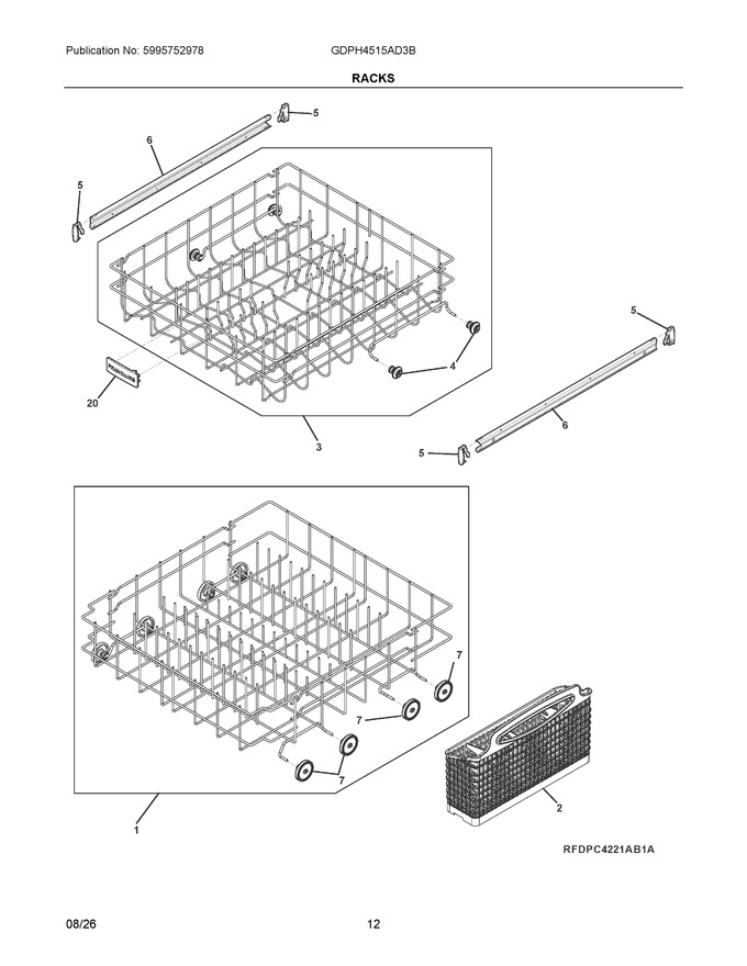 Diagram for GDPH4515AD3B