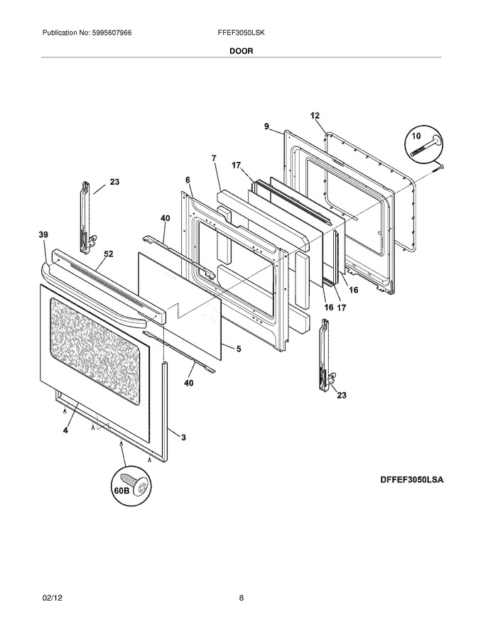 Diagram for FFEF3050LSK