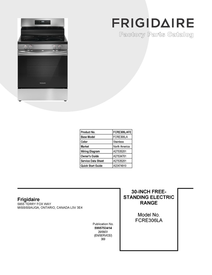 Diagram for FCRE306LAFE