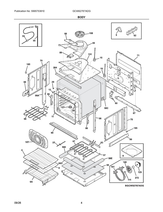 Diagram for GCWS2767ADG