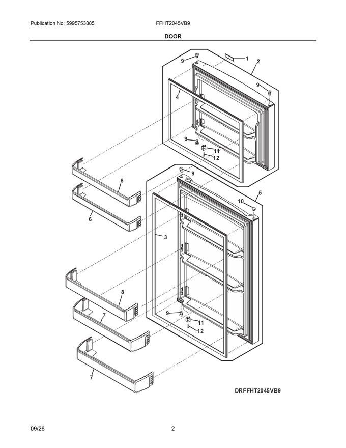 Diagram for FFHT2045VB9