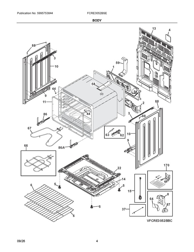 Diagram for FCRE3052BSE