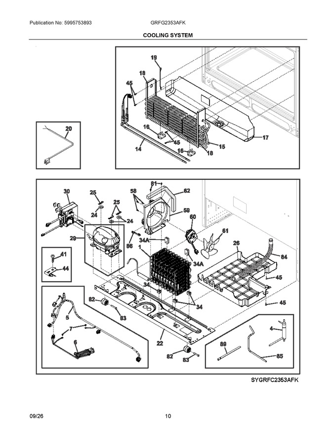 Diagram for GRFG2353AFK
