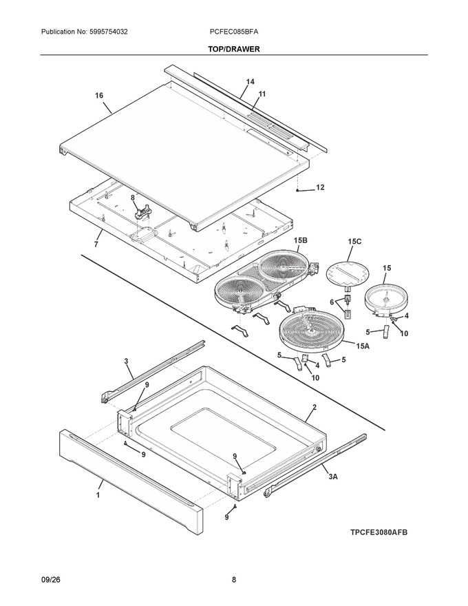 Diagram for PCFEC085BFA