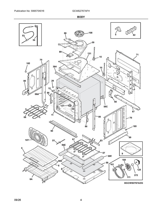 Diagram for GCWS2767AFH