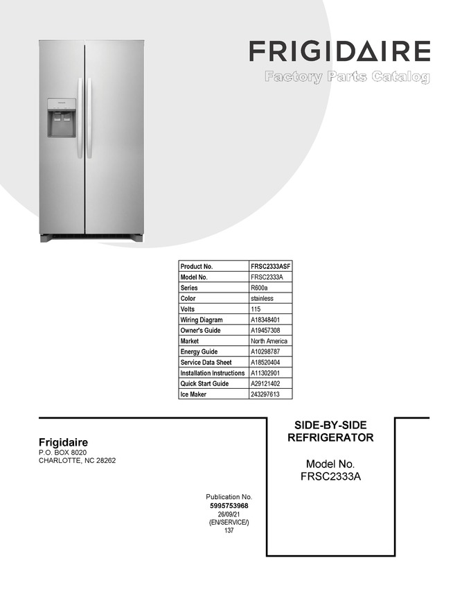 Diagram for FRSC2333ASF