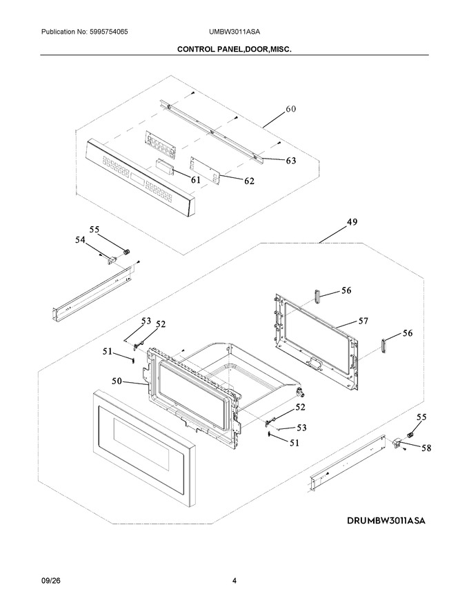 Diagram for UMBW3011ASA