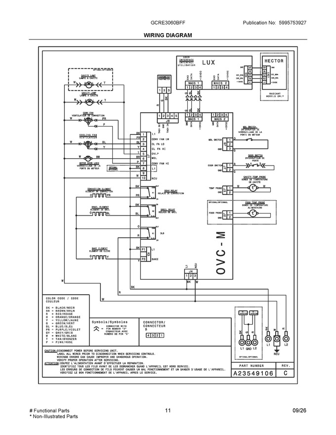 Diagram for GCRE3060BFF