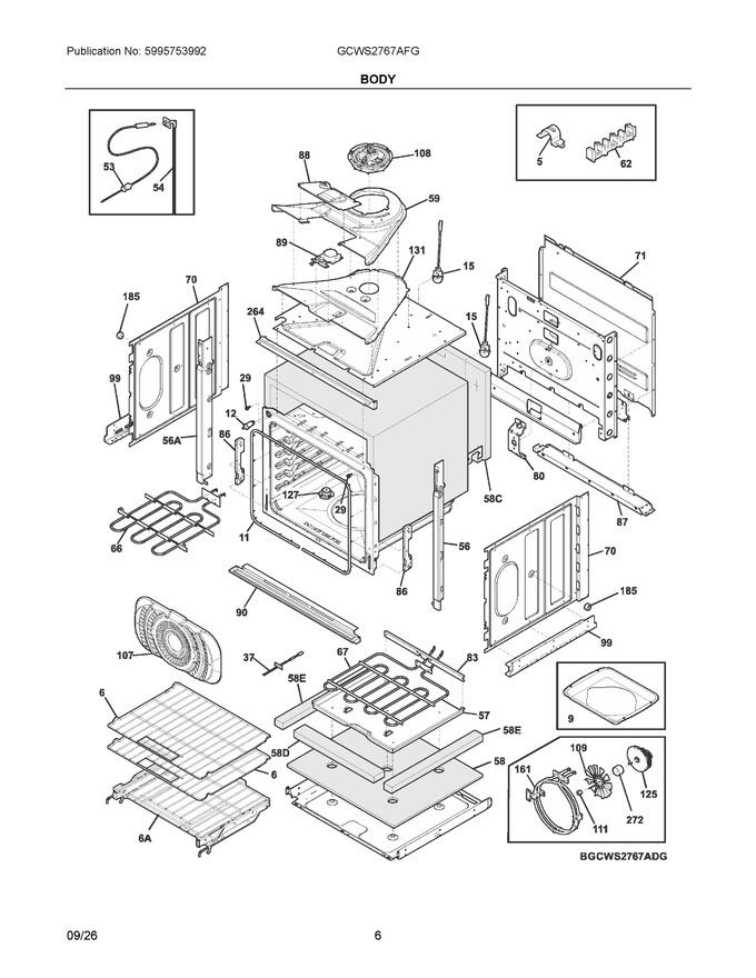 Diagram for GCWS2767AFG